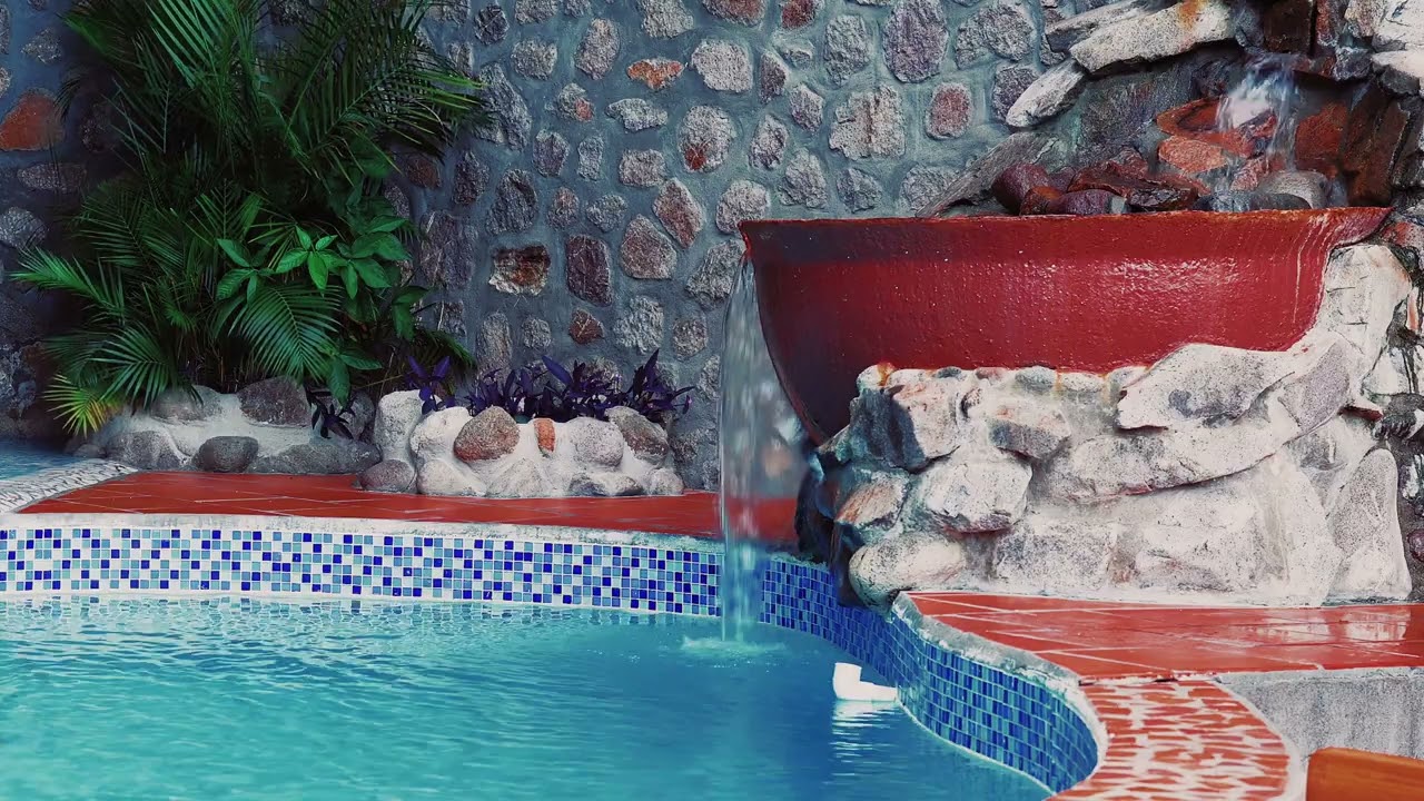 Water Fountain Sleep Aid - St. Lucia Ladera Resort