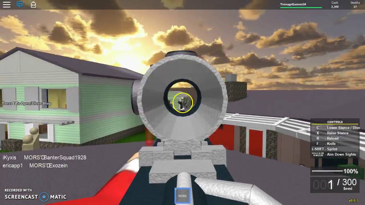 Roblox (Quickscoping Simulator)