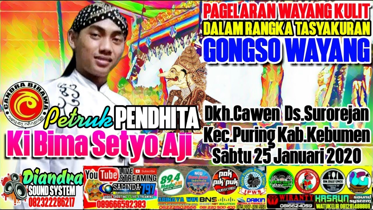 LIVE Wayang Kulit 🔴 KI BIMA SETYO AJI - PETRUK PENDHITA (Misteri Begawan Sabdawala)