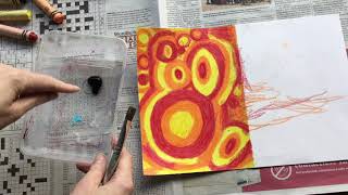 DIY Scratch Art Paper