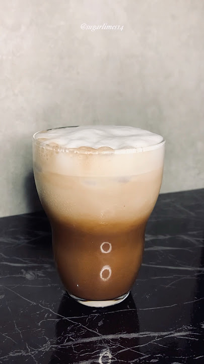 HOW TO MAKE ICED MOCHA WITH INSTANT COFFEE #icedcoffee #mocha #instantcoffee