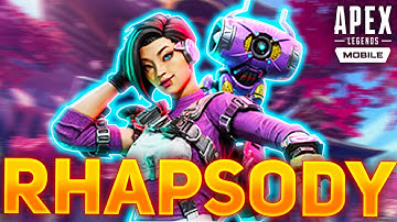 RHAPSODY GAMEPLAY | APEX LEGENDS MOBILE GAMEPLAY 60 FPS