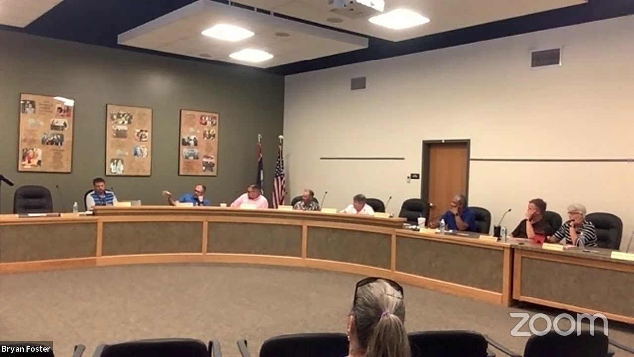 Goshen County School District 1 July 27 2021 Special Board Meeting