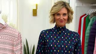Lands' End Supima Long Sleeve Mock Neck Top on QVC