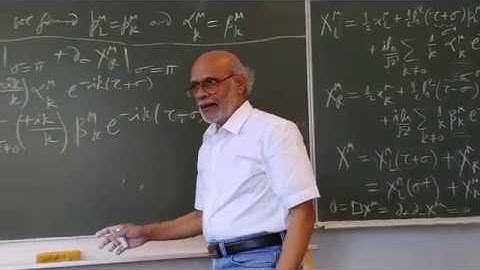String Theory Lecture - 13 Part - 3/10 by Daya Shankar Kulshreshtha at the Univ. of Oldenburg