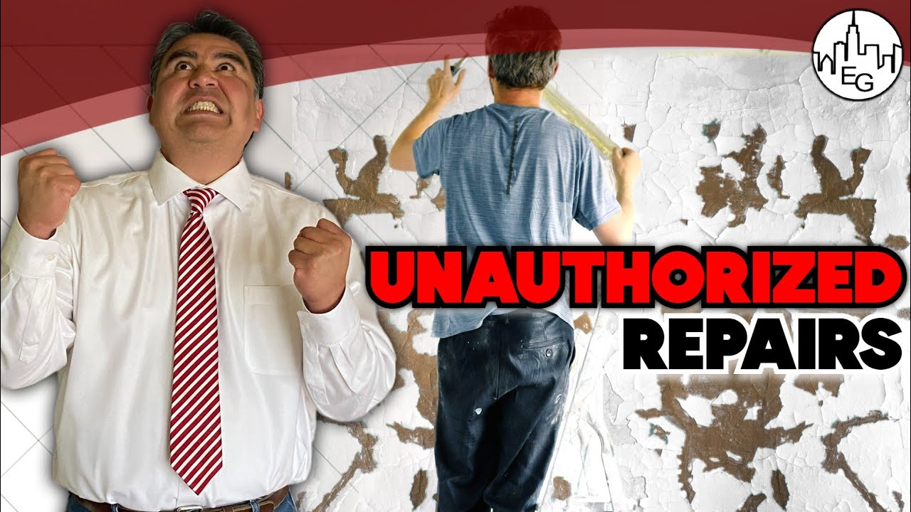 Tenant's Unauthorized Work on Your Rent House YouTube
