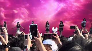 NewJeans - Hurt (Live Band) fancam at Lollapalooza 8\/3\/23