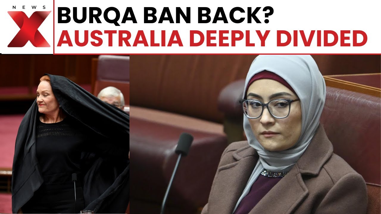 Australia’s Burqa Ban Debate Explodes Again After Hanson Stunt, unlike Britain's Resistance | NewsX