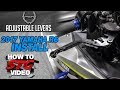 PSR 2017 Yamaha R6 Adjustable Levers Install | Sportbiketrackgear.com