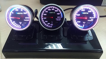 使用Megawin_笙泉科技 MCU製作汽車儀表Demo