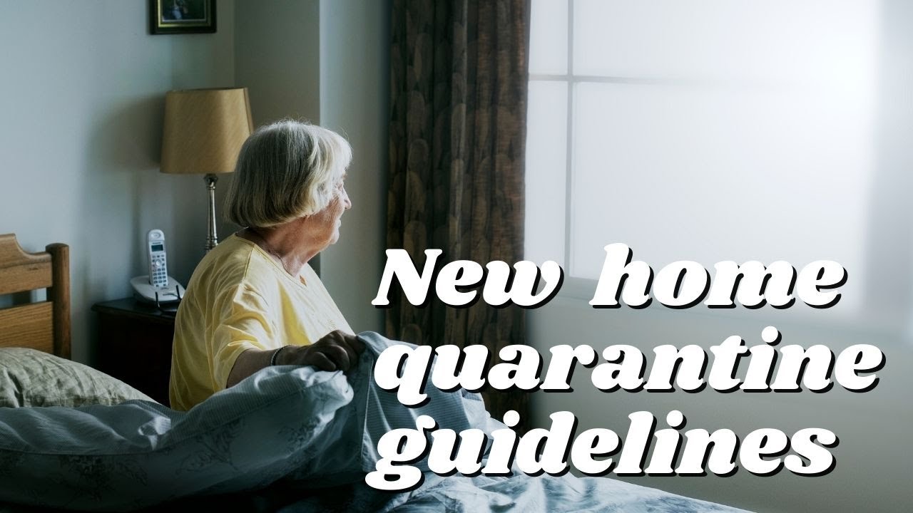 What are the new health ministry guidelines for home isolation - YouTube