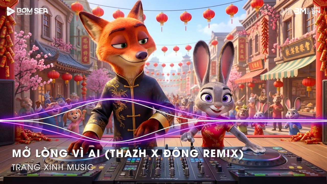 Mở Lòng Vì Ai (Thazh x Đông Remix)  ♫ Em Một Lòng Vì Anh Nhưng Anh Mở Lòng Vì Ai Remix Hot TikTok