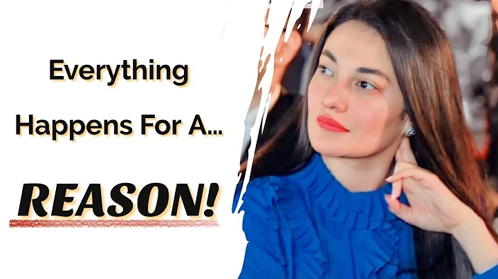 Everything Happens For A Reason | Muniba Mazari