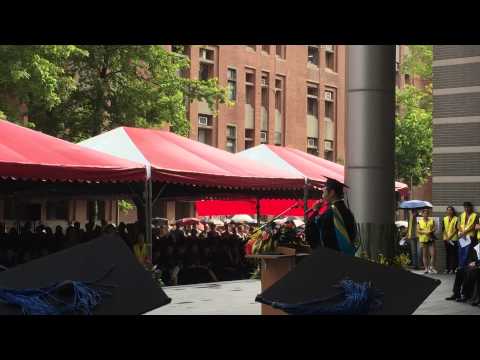 熊仔台大電機學群畢業代表 Rap style 致詞