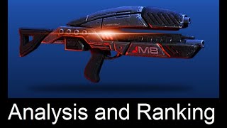 Mass Effect 3: What is the best Assault Rifle for your Squad? Best Weapons Mass Effect 3