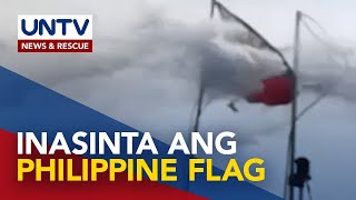 Tila pag-asinta ng China water cannon sa bandila ng Pilipinas, pinag-aaralang iprotesta – DFA