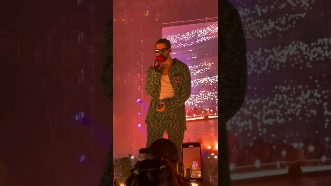 BAD BUNNY HACE GRAN CONCIERTO EN DALLAS 