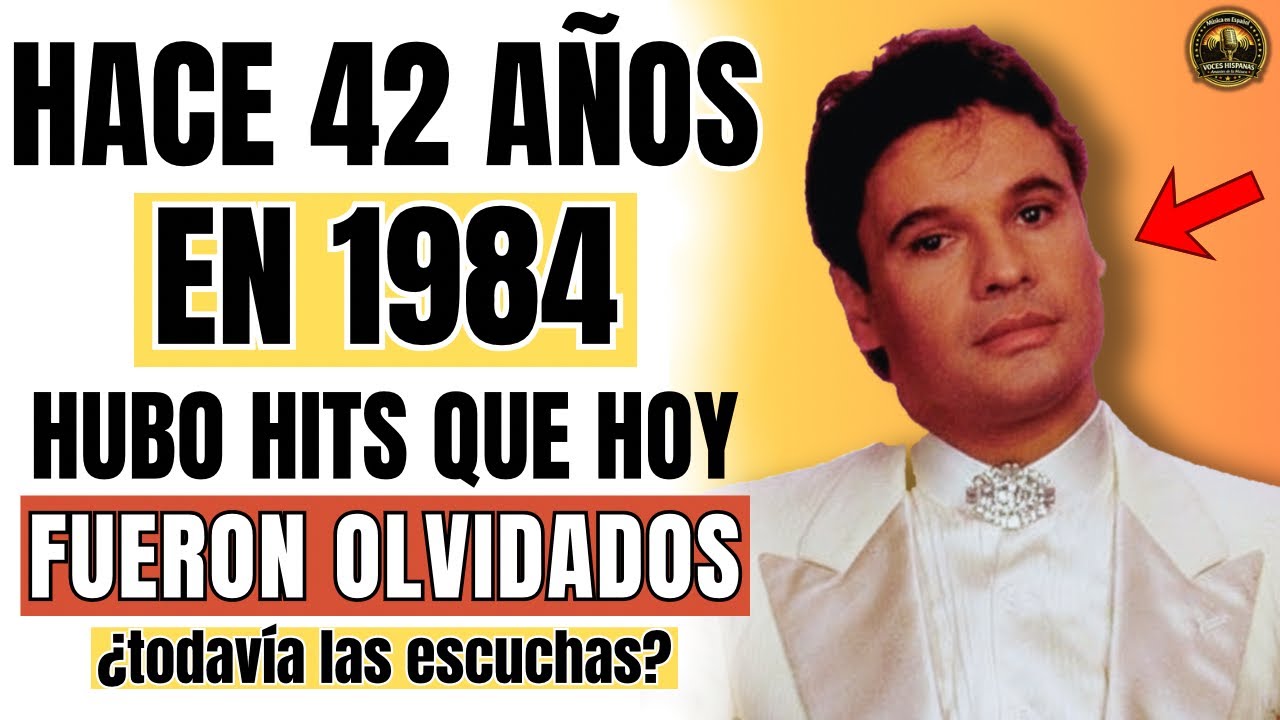 1984 El año INOLVIDABLE de la música en latinoamérica  | 10 CANCIONES que DESAPARECIERON