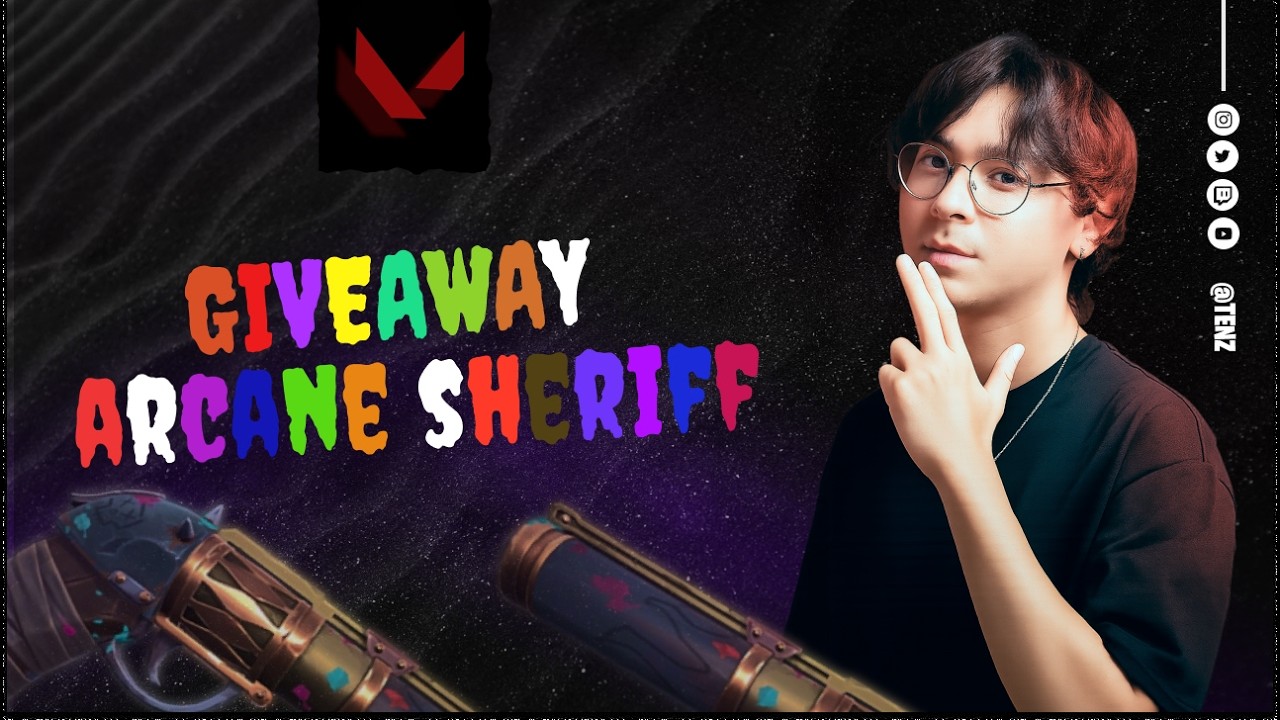 TenZ: Get your Arcane Sheriff right now! Streaming with subs in Valorant!