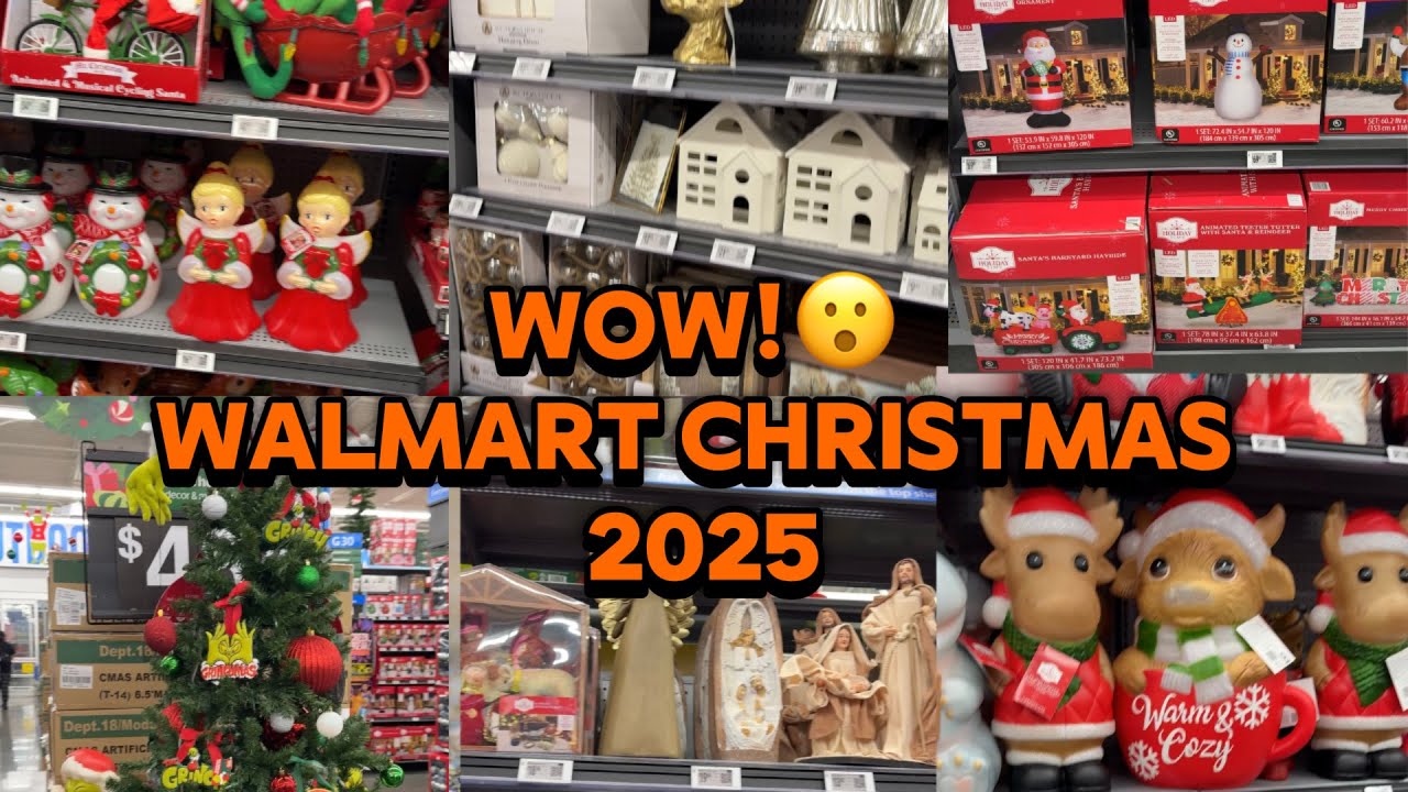 WALMART 2025 CHRISTMAS DECOR TOUR: TOP PICKS FOR YOUR HOLIDAY HOME! #christmasdecors #walmartfinds 