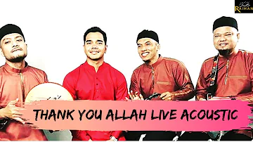 Raihan x Alif Satar & The Locos -Thank You Allah (Live Acoustic Performance)