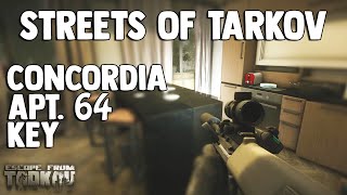 Concordia Apartment 64 Key Guide - Escpe From Tarkov Streets Of Tarkov