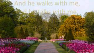 Video thumbnail of "In The Garden (Hymns with lyrics)"