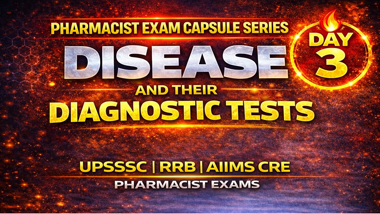 Day 3: Disease & Diagnostic Tests | Pharmacist Exam Capsule Series  | 45 Days 45 Videos