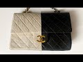 Asmr chanel timeless renovation 80s  clean dye gold plating wax