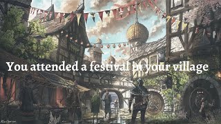 You attended a Festival in your Village (A Playlist)