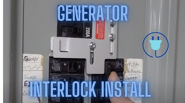 How To Install A Generator Interlock Kit