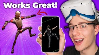 Great VR Full Body Tracking With JUST a Quest & iPhone! screenshot 5