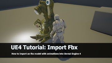 UE4 FBX Character Import