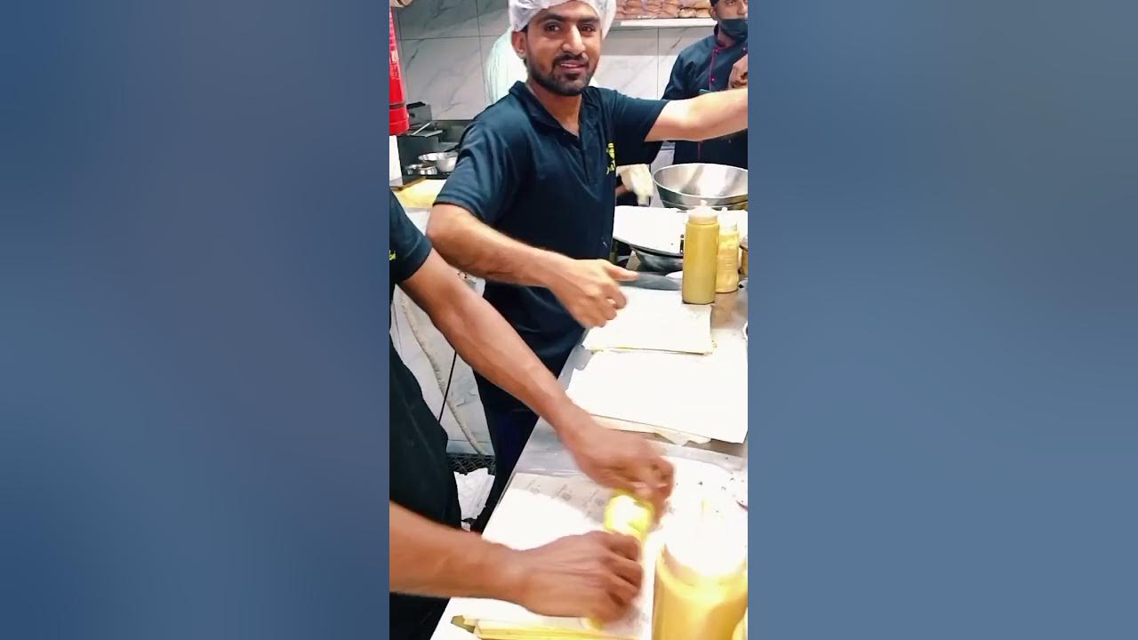 chef Arshad Ali and Ali Hassan b b q Hamza paratha Shahid roll all