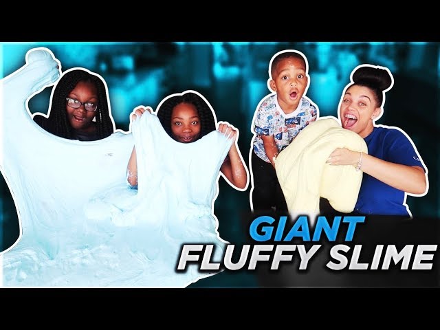 1 GALLON OF CLEAR FISH BOWL BEAD SLIME VS 1 GALLON OF RAINBOW FISH BOWL  SLIME - MAKING GIANT SLIMES 