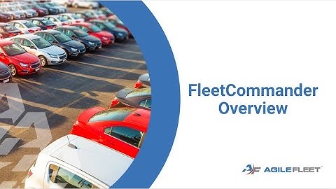 FleetCommander Vehicle Sharing and Key Control Walkthrough
