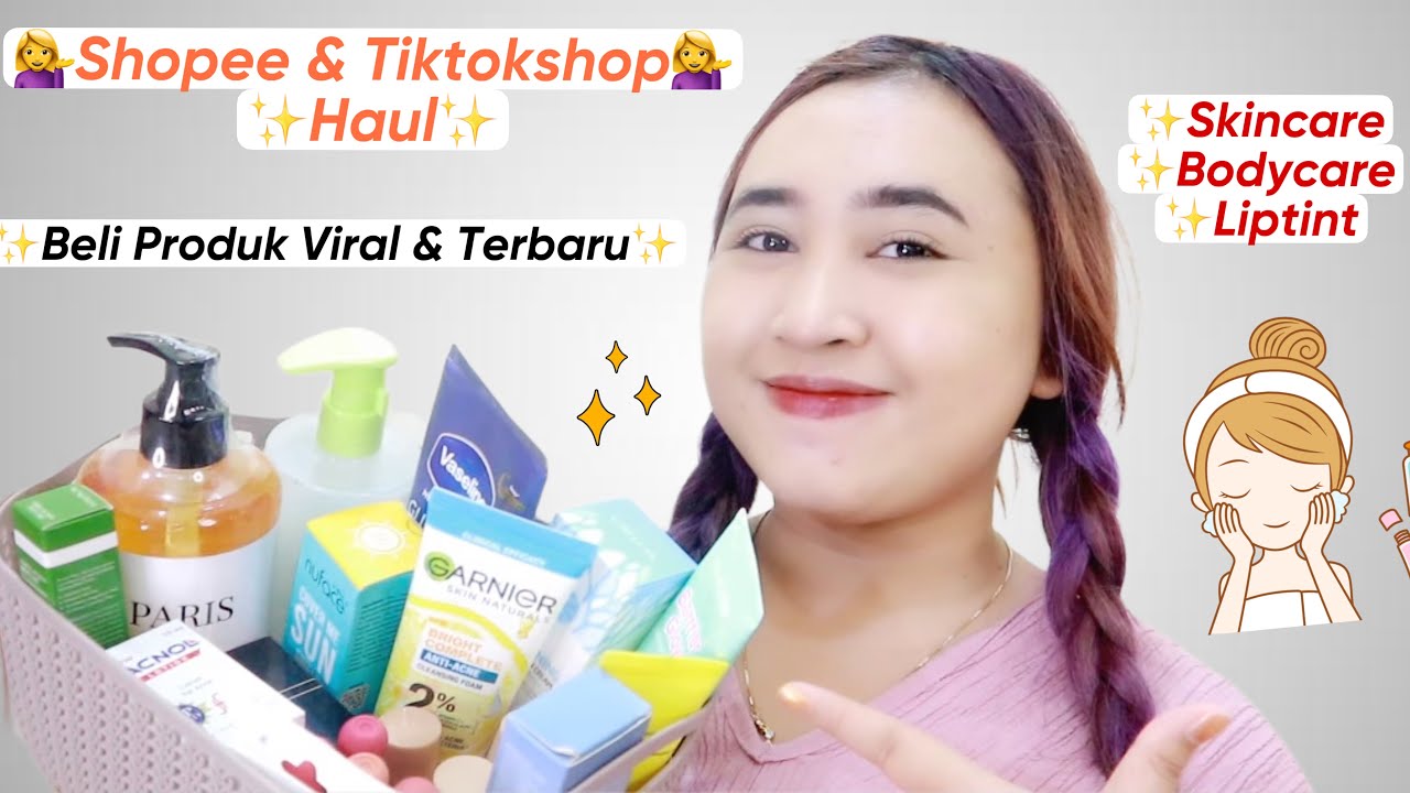 Shopee & Tiktokshop Skincare Haul 2022 🛍 || Putri Yustika