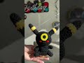 Crochet Umbreon ✨ #crochet #pokemon #amigurumi