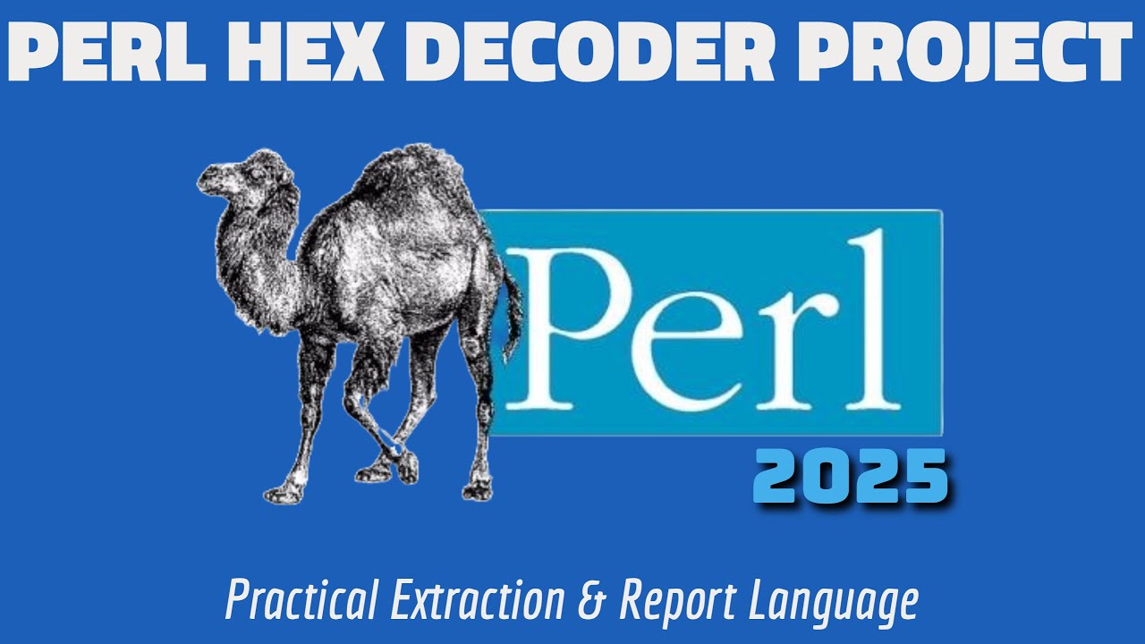 Master Perl Build A Hex Decoder For Your Next Project Step by Step Master perl build a hex decoder for your next project step by step