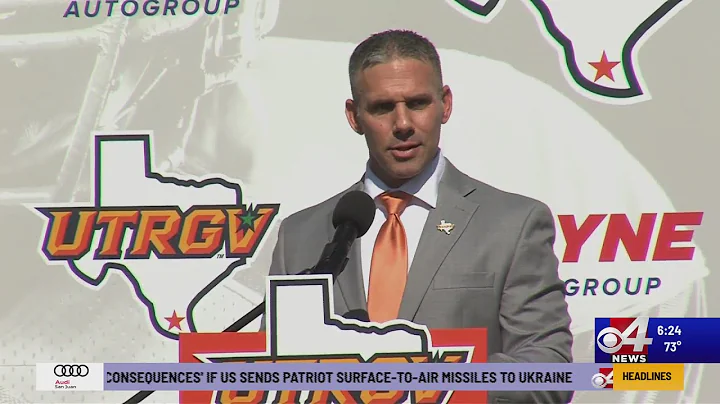 UTRGV Introduces New Head Football Coach Travis Bush