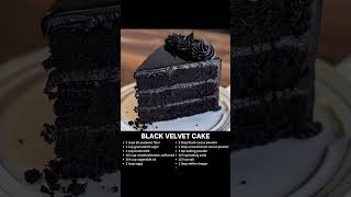 Black Velvet Cake Making Guide