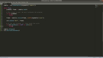 Capturar Video de Una Webcam en OpenCV