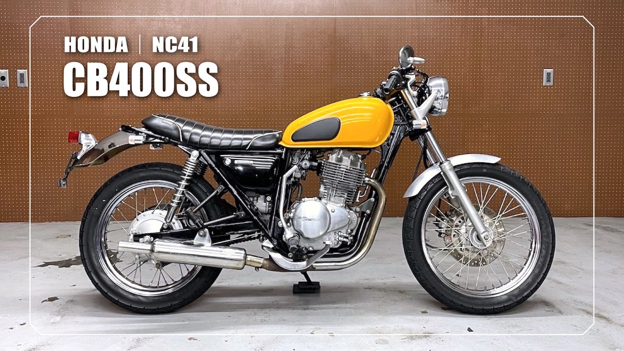 CB400ss WM製タックロールシート HONDA】CB400SS｜NC41｜WM製サイレンサー・Nitro Heads製タックロール