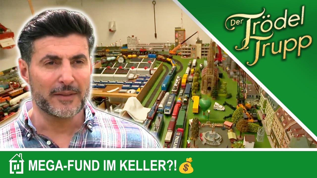 MILLIONENFUND IM KELLER???💰Sükrü findet Modellbahn 🚂 | RTLZWEI Home #dertrödeltrupp #E757