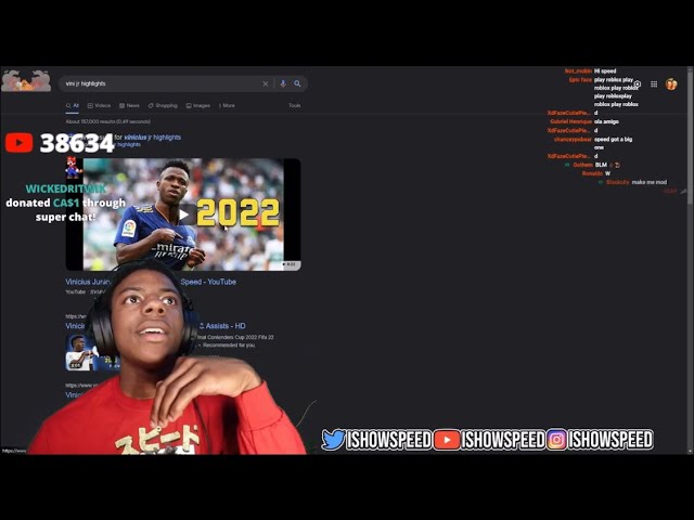 iShowSpeed in disbelief as his PC gets 'hacked' live on stream