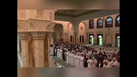 وَأُزْلِفَت الْجَنَّة لِلْمُتَّقِين غَيْر بَعِيد) تلاوة خاشعة بصوت الشيخ منير عبدالله عثمان