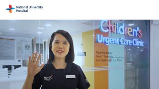 Tour of NUH Children’s Urgent Care Clinic @ Bukit Panjang
