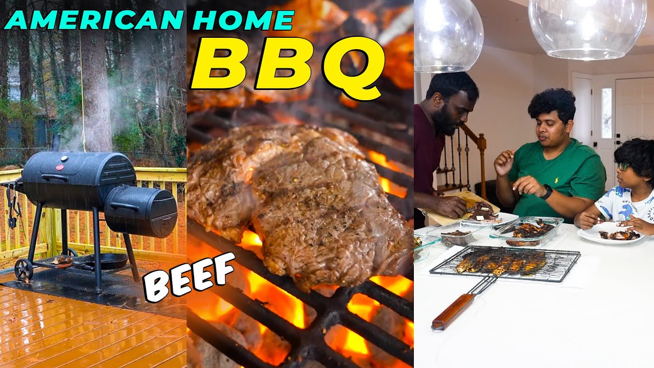 American Family BBQ | BEEF, Crab, Fish & Chicken 😋 - Irfan's View