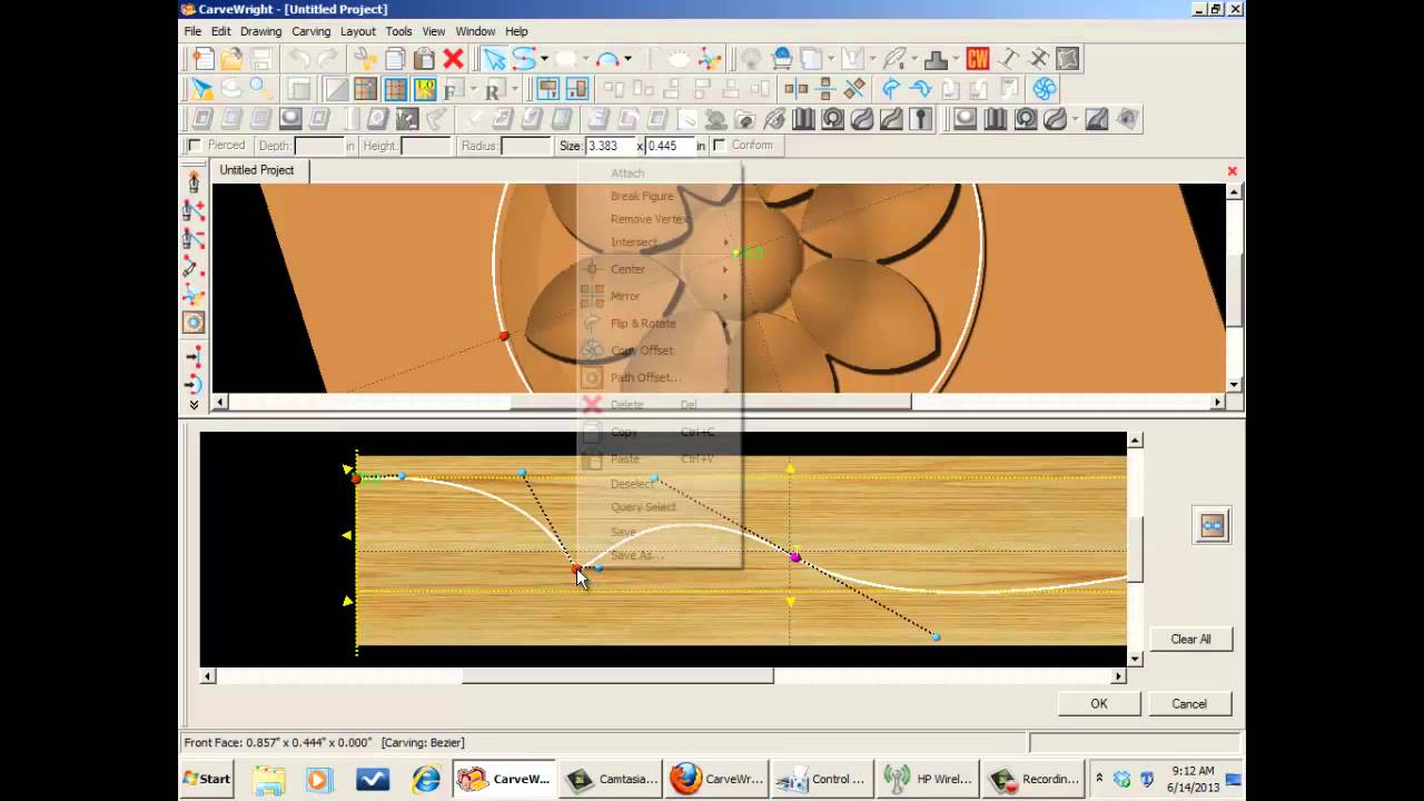 CarveWright Trunk Project Part 1 Freehand Modeling YouTube
