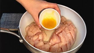Do not cook chicken breasts until you see this recipe! A simple and delicious dinner recipe!